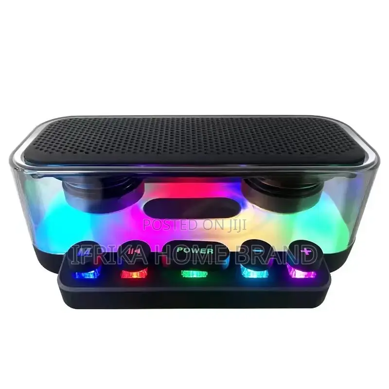 RGB Transparent Colorful Wireless Bluetooth Speaker