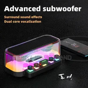 RGB Transparent Colorful Wireless Bluetooth Speaker