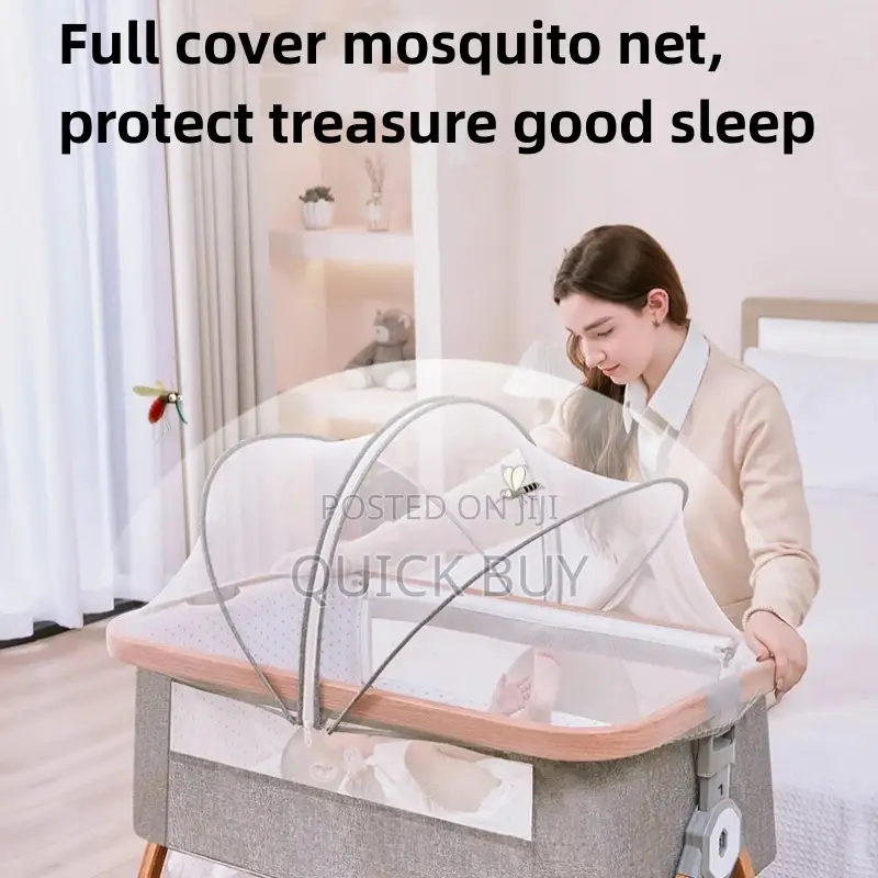 Portable Foldable Cradle Bed 0-3years