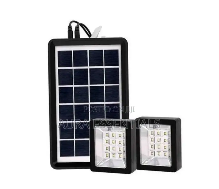 New Solar Kit With Lamps