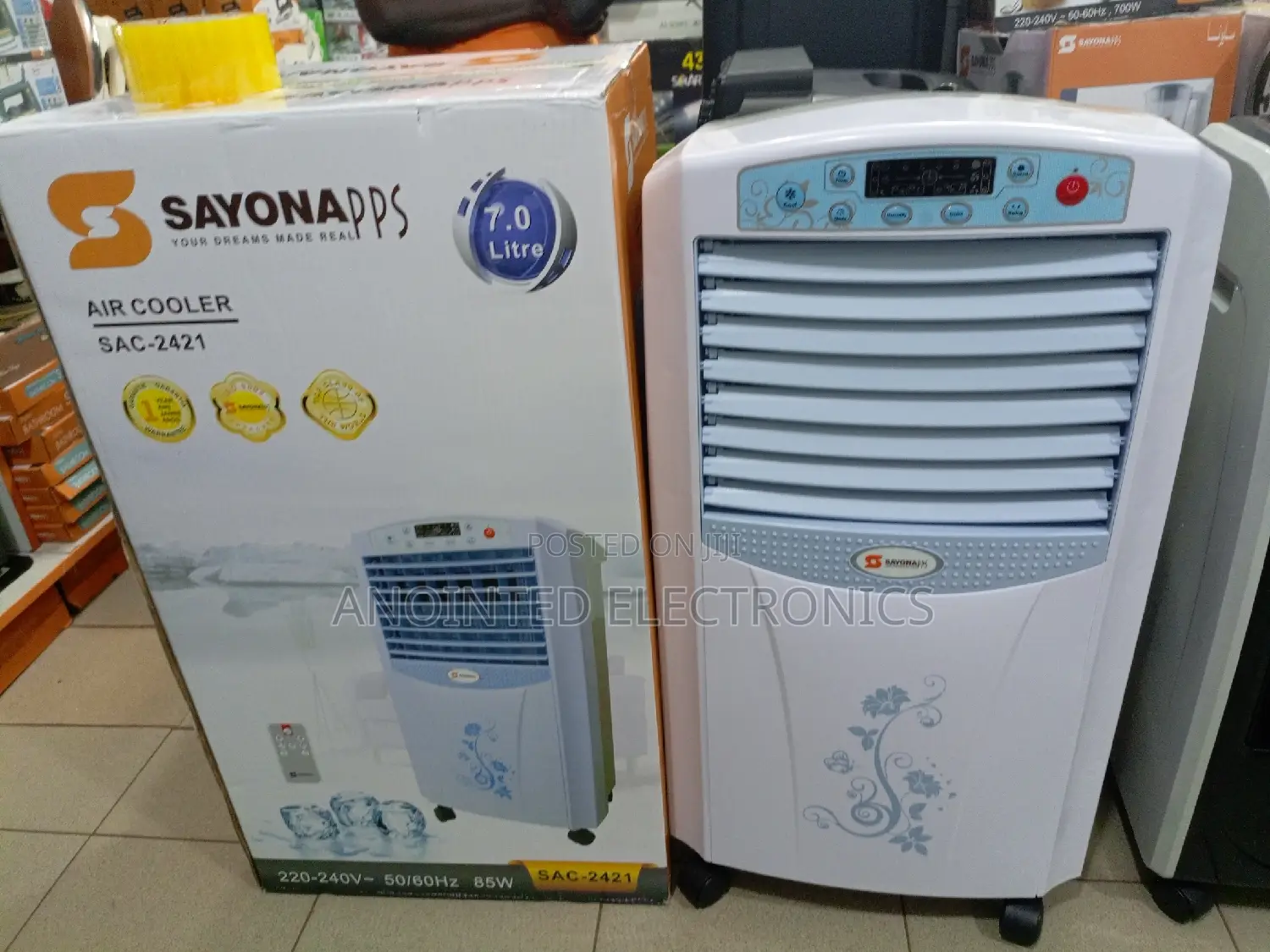Sayona Air Coolers 7L Available