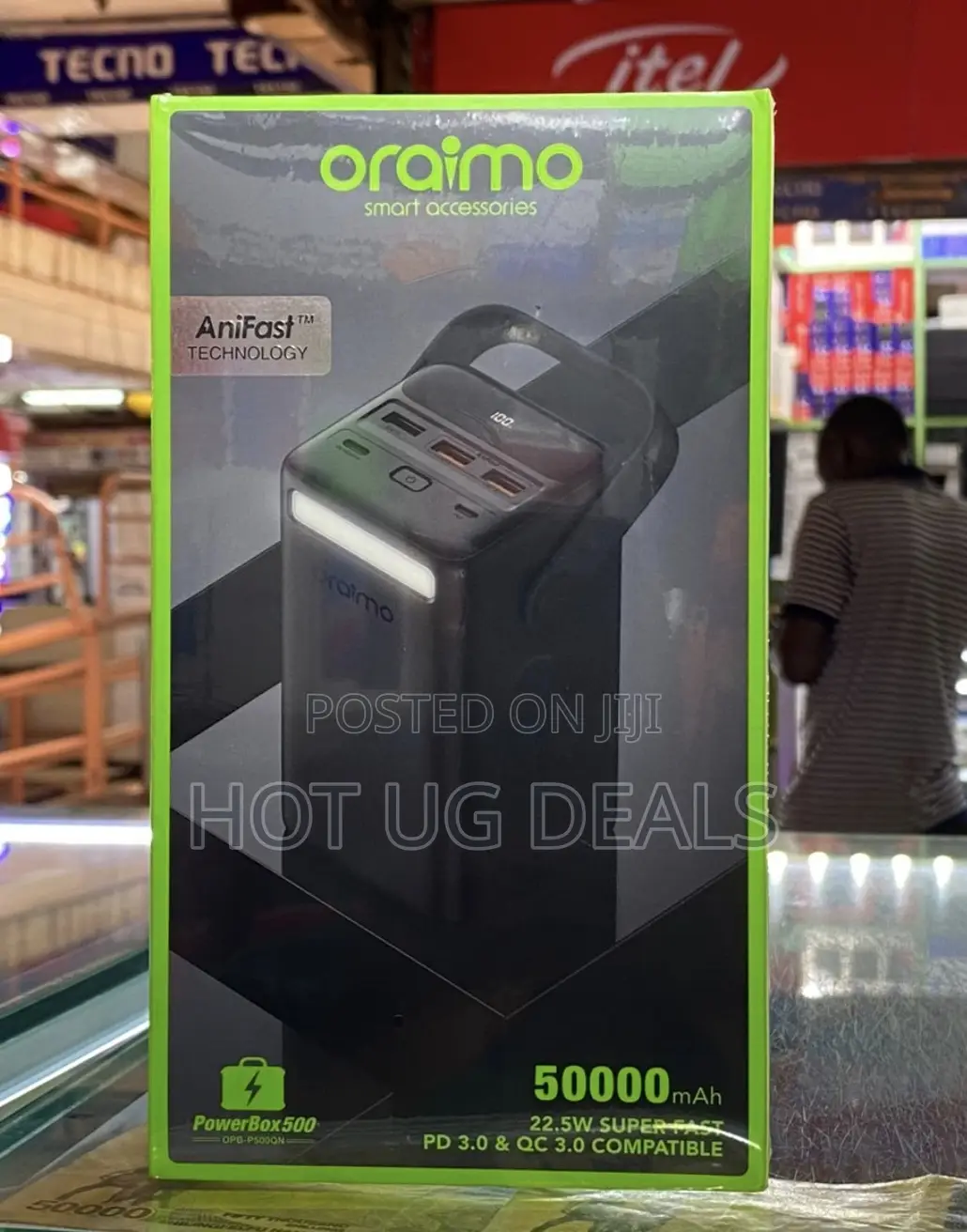 Raimo Powerbox 500 50000mah 22.5W Power Bank