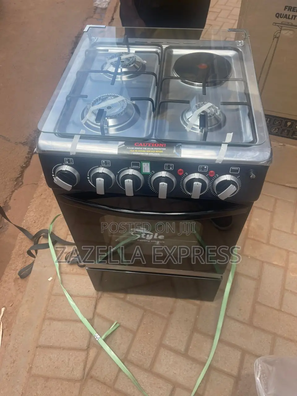 Style Cooker 3gas 1 Electric 50cm by 50cm