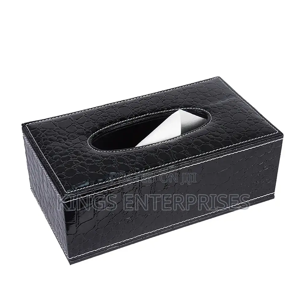 Leather Tissue Box