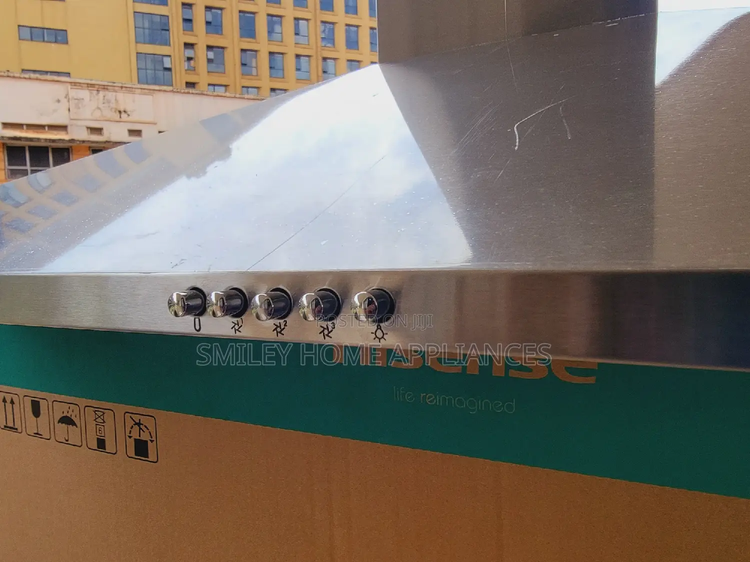 90 by 60 Brand New Hisense Cooker Hood