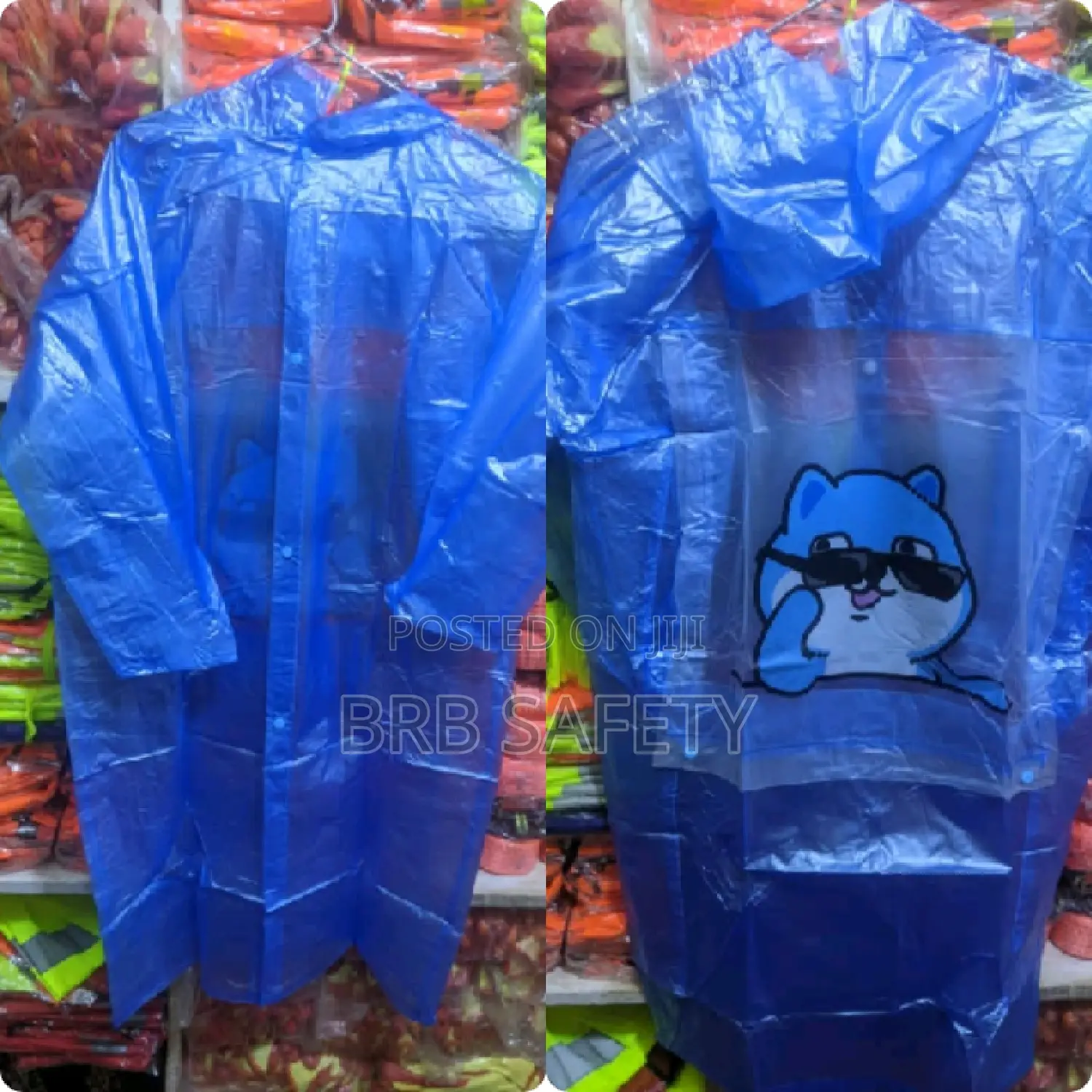 Kids Rain Coat (Blue)