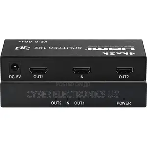 1X2 HDMI Splitter With Adapter