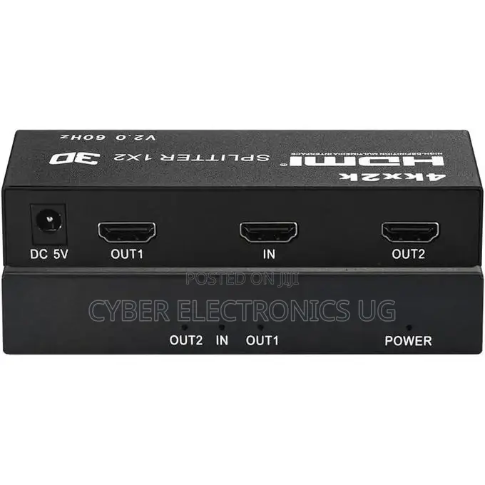1X2 HDMI Splitter With Adapter