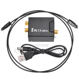 Photo - Digital to Analog Audio Converter Optical Fiber Toslink Coax