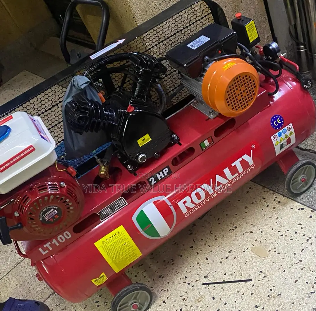 Air Compressor Electricity and Petrol 100 Litre