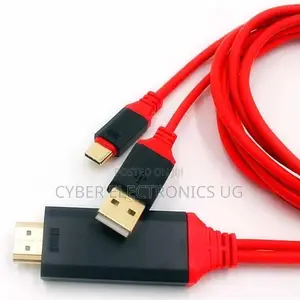  USB 3.1 Type C Phone to HDMI TV/HDTV Video Convert Cable
