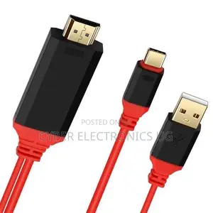  USB 3.1 Type C Phone to HDMI TV/HDTV Video Convert Cable
