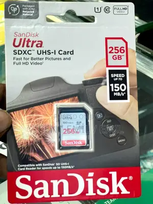Sandisk Ultra Memory Card 256GB SDXC UHS-I Card