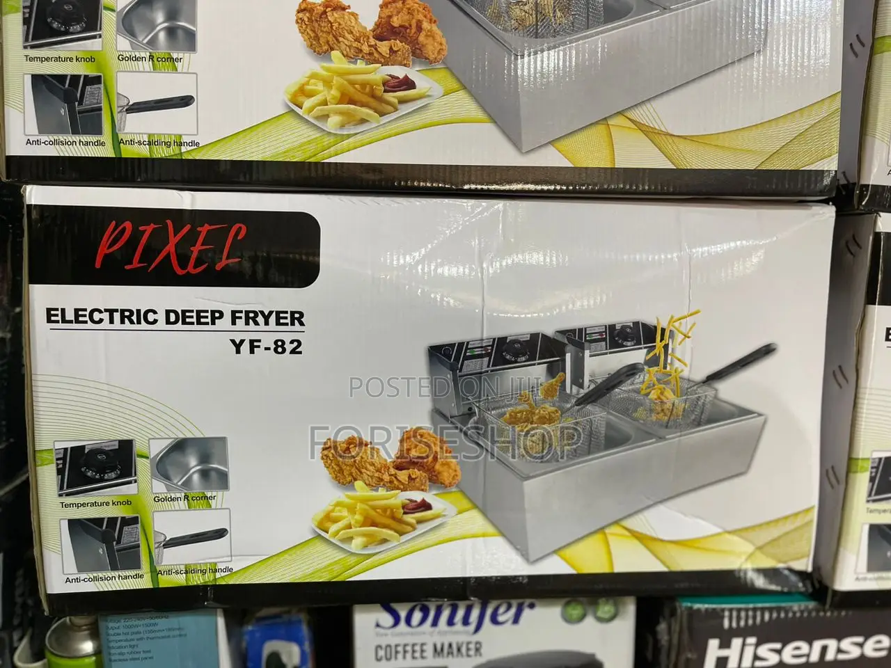 Pixel 12L Electric Deep Fryers Fully STOCKED Wholesale