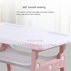 Multifunctional Children's Non-Slip 1 Table and 2 Chair Set