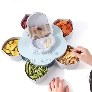 Candy Box Serving Rotating Tray Storage