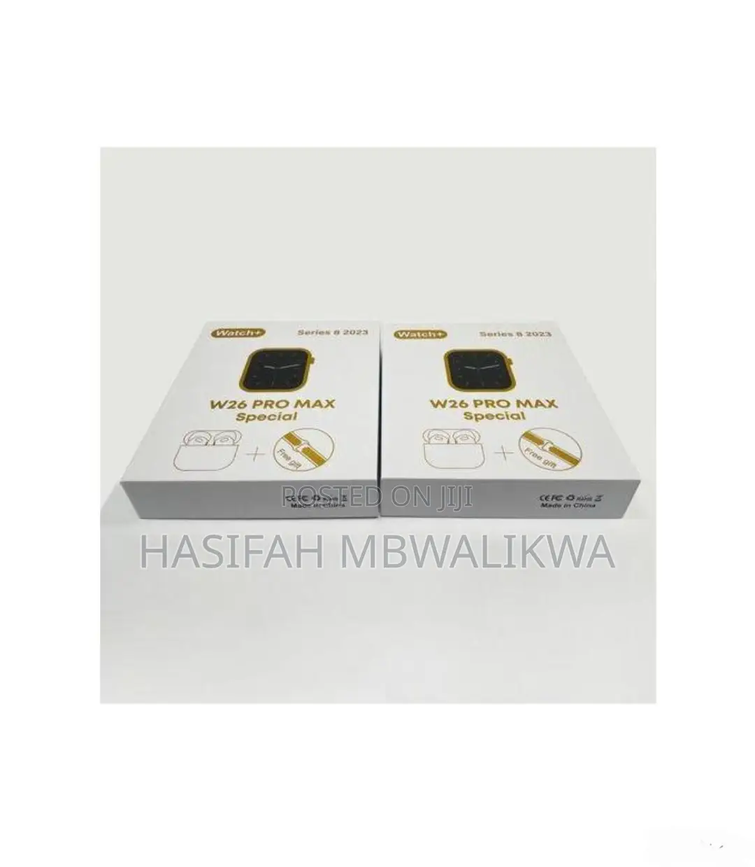 W26 PRO MAX Smartwatch WIRELESS Earphone 2 in 1.