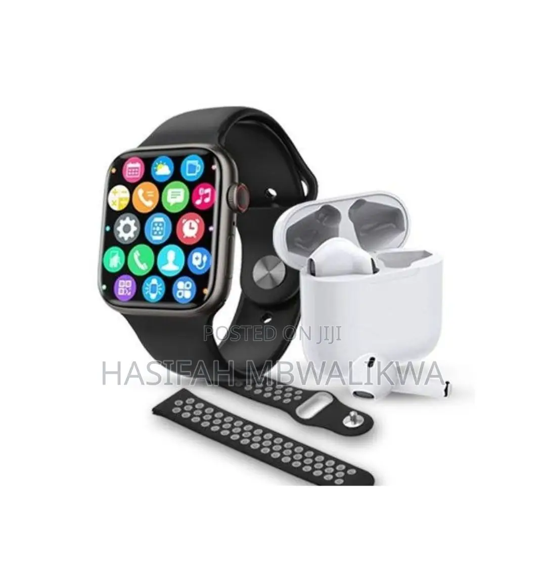 W26 PRO MAX Smartwatch WIRELESS Earphone 2 in 1.