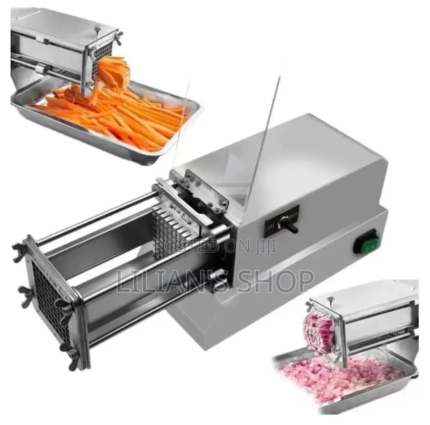 Commercial Electric French Fries Cutter Potatoe Slicer
