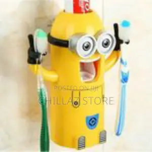Automatic Wash Kit One Toothpaste and Two Toothbrush Holder