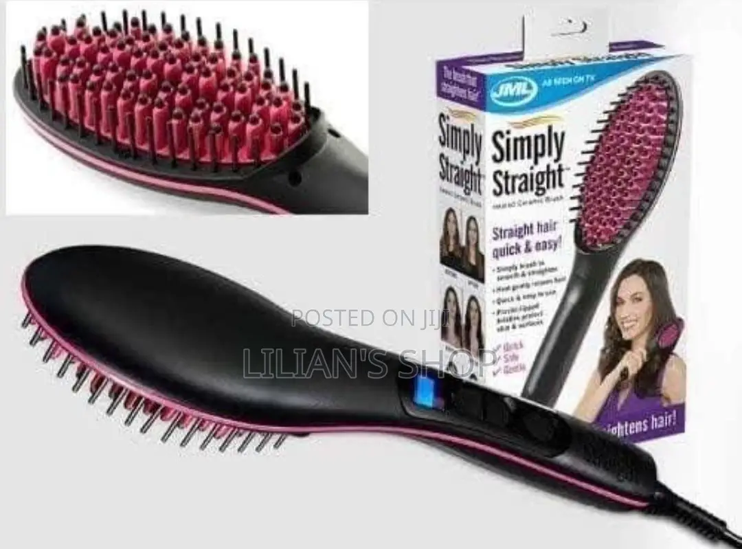 Electric Ceramic Hair Comb Brush