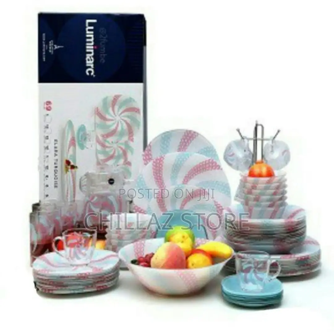 Luminarc Elara Turquoise Plate Dinner Set