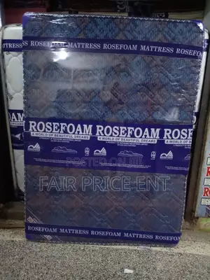 Premium High Density Mattress.4*6*6inches.( Blue)