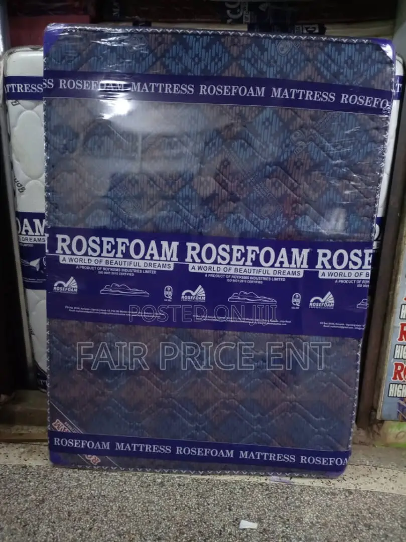 Premium High Density Mattress.4*6*6inches.( Blue)