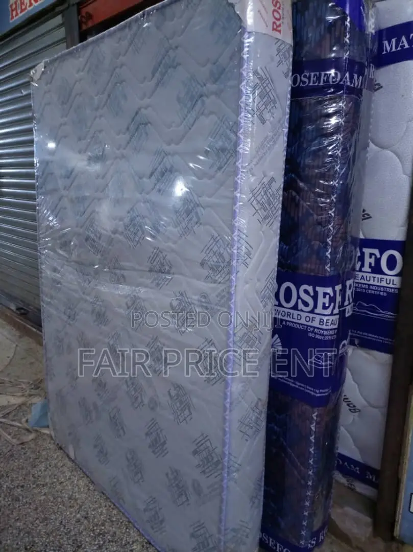 Premium High Density Mattress.5*6*6inches.( Blue)