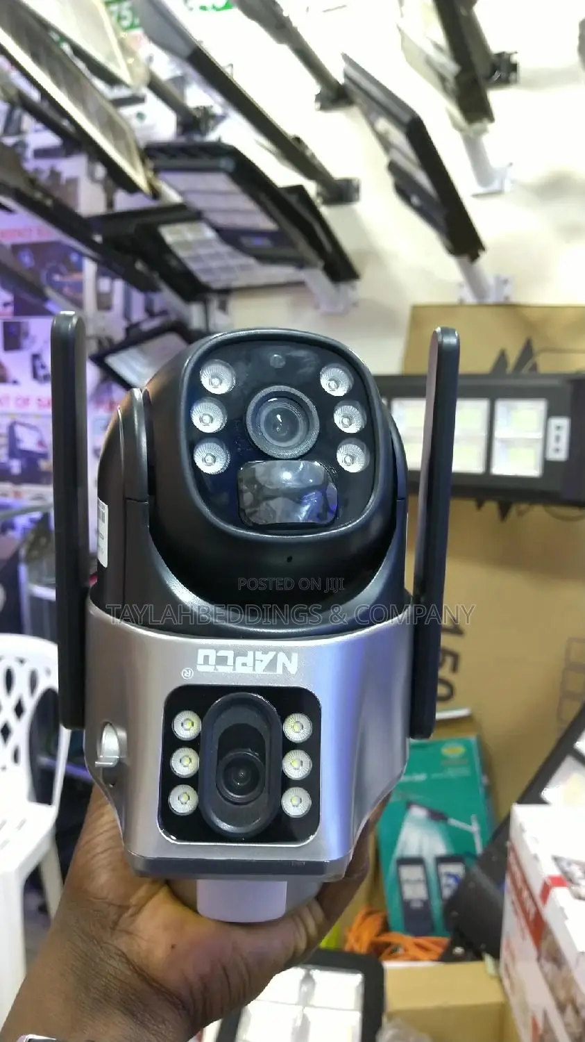 Solar Wifi Security Camera, 2-Way Voice Human Ear Level