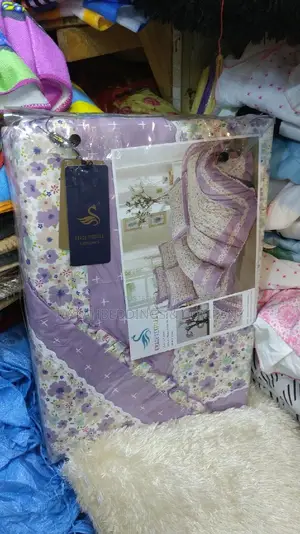Purple Muilt Flowered Duvet Cover Set