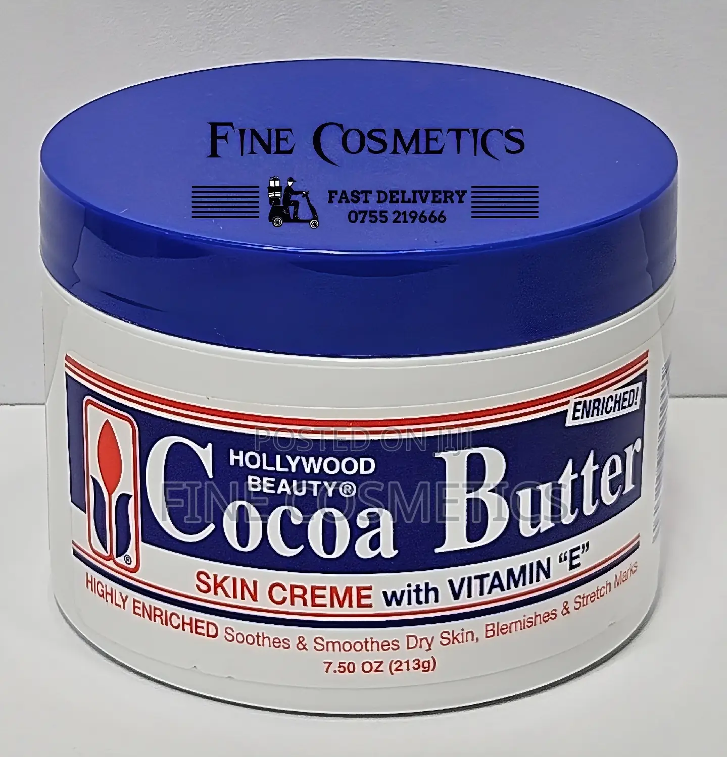 Hollywood Beauty Cocoa Butter Skin Care Creme With Vitamin E