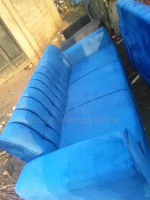 3 Seater Sofa Seat in Blue Colour