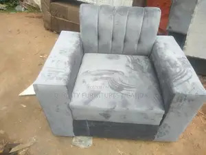 Single Seater Sofa Seat in Gray Colour