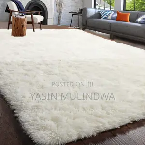 Fluffy Carpet White 2x3meters