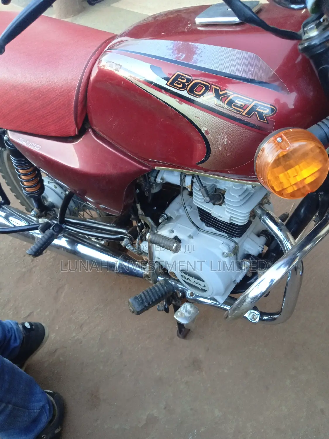Bajaj Boxer 100 2023 Red
