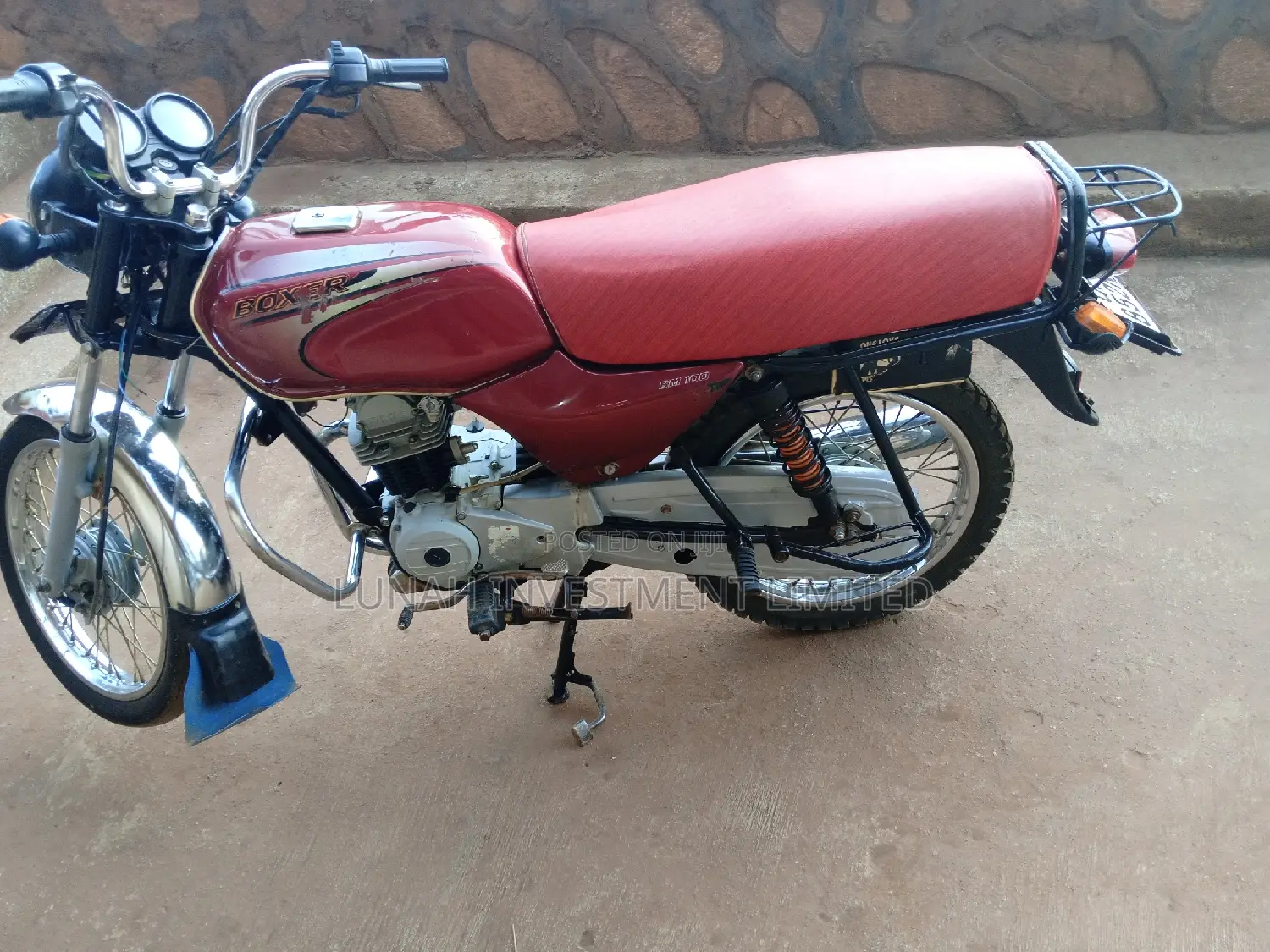 Bajaj Boxer 100 2023 Red