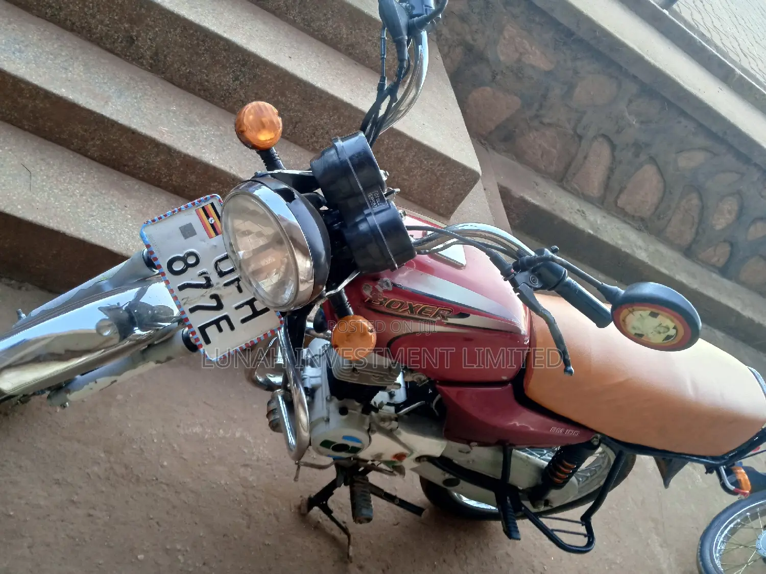 New Bajaj Boxer 2022 Red