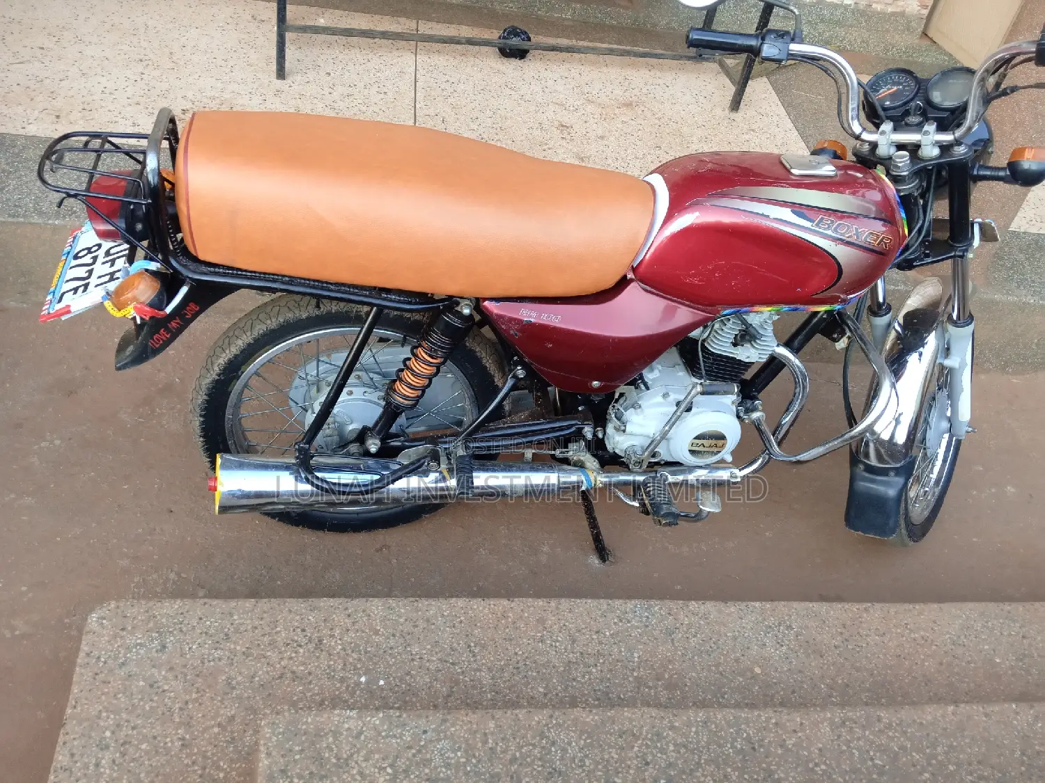 New Bajaj Boxer 2022 Red