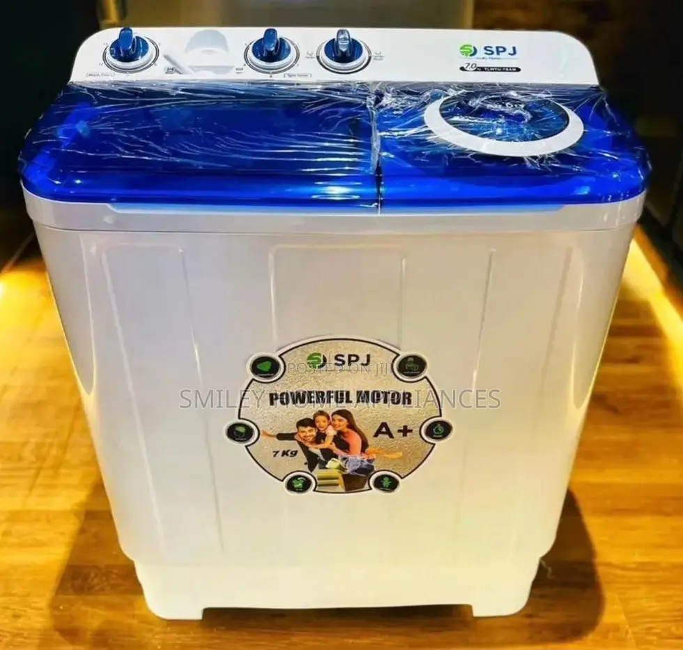 SPJ Twin Tub 7kgs Washingmachine