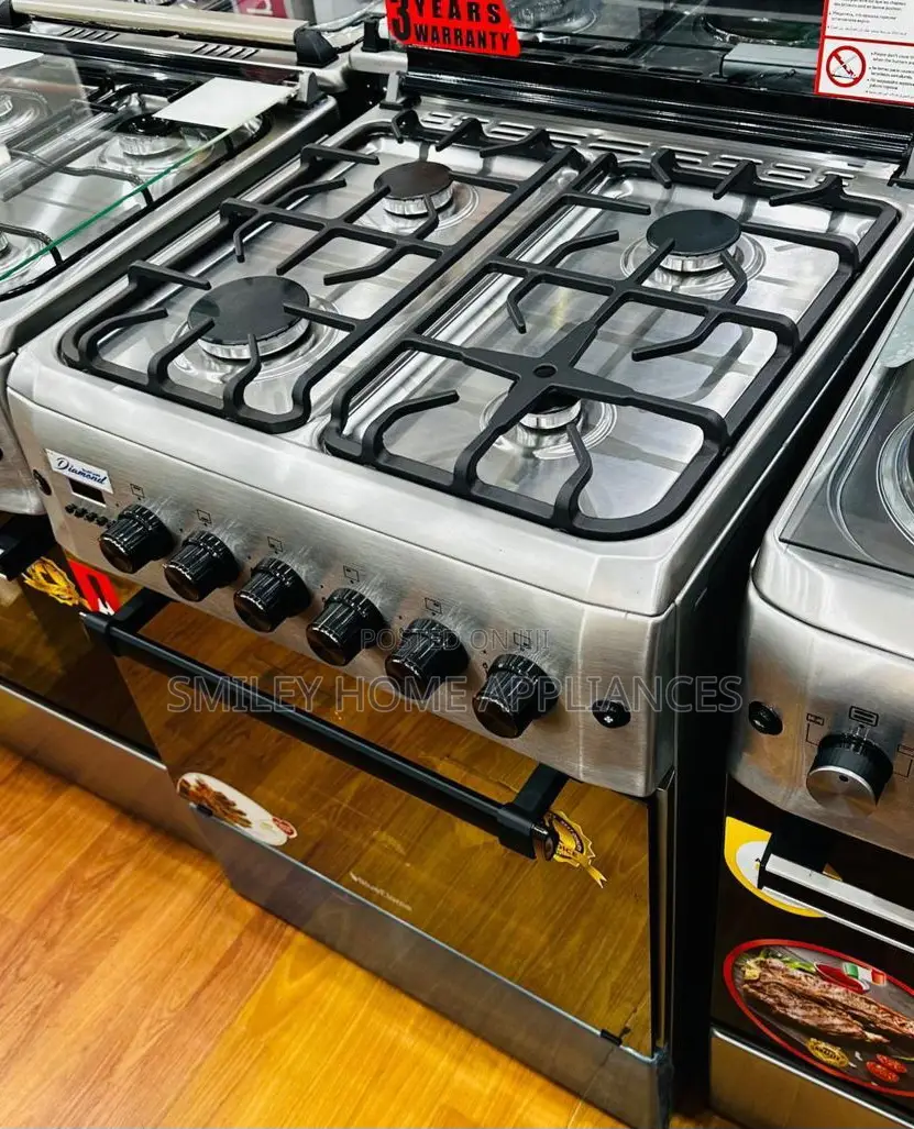 Blueflame 60 by 60 Gas Cooker Diamond Series