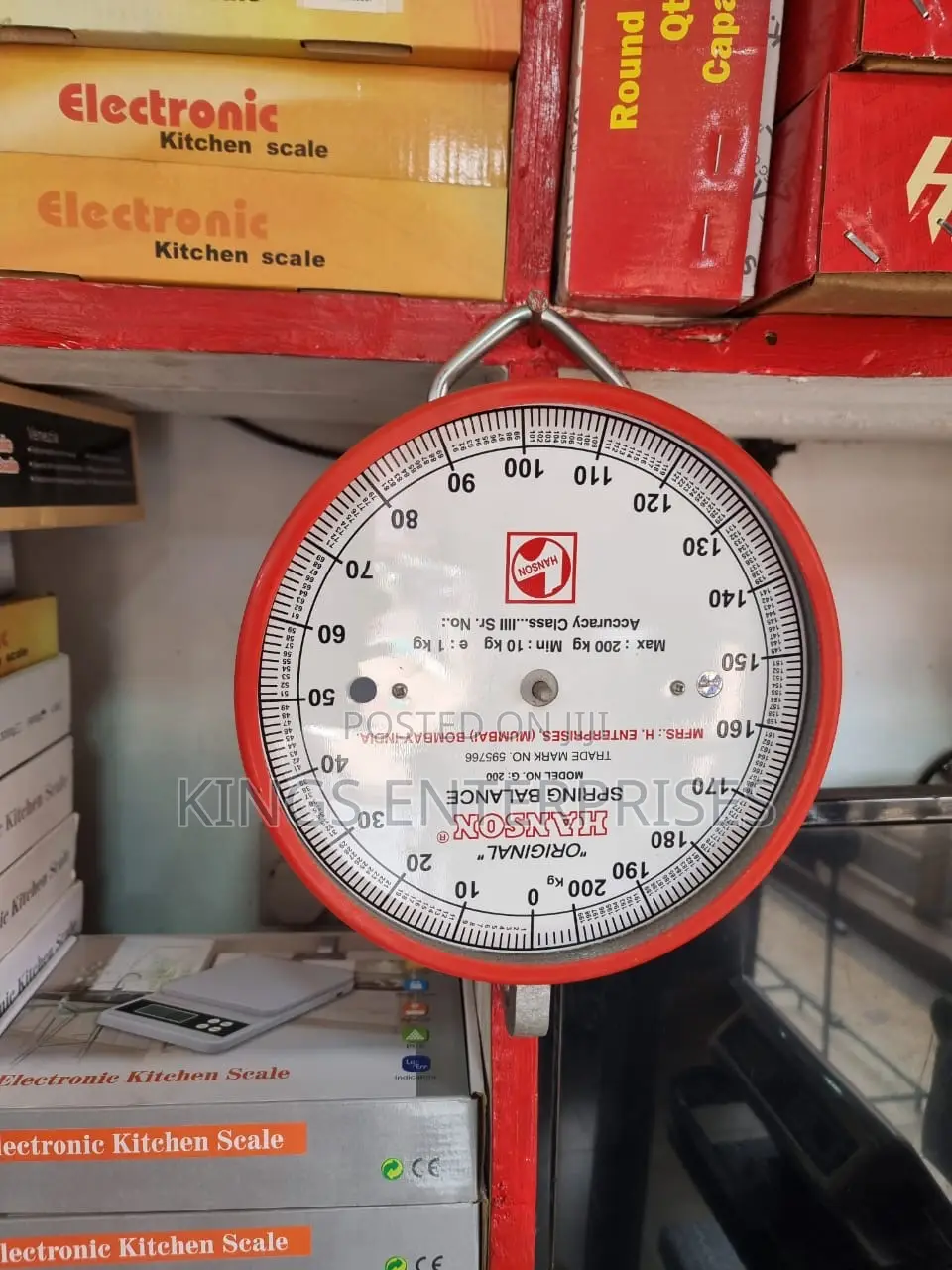 200kg Hanson Weighing Scale