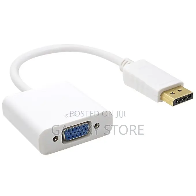 DP Display Port to VGA Adapter Male to Female Converter