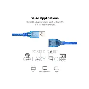 1.5m USB Extension Cable Wire Male to Female Extender