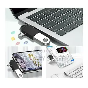 2 in 1 OTG Converter Type C and Smart to USB 3.0 Adapter