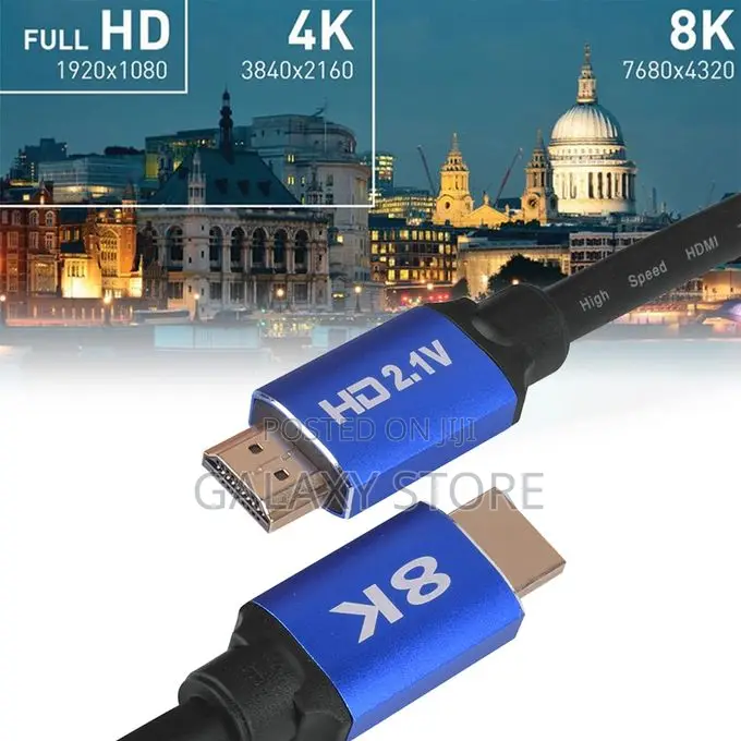 1.5m / Ultra Clear HDMI 2.1 TV Projection HDMI Cable