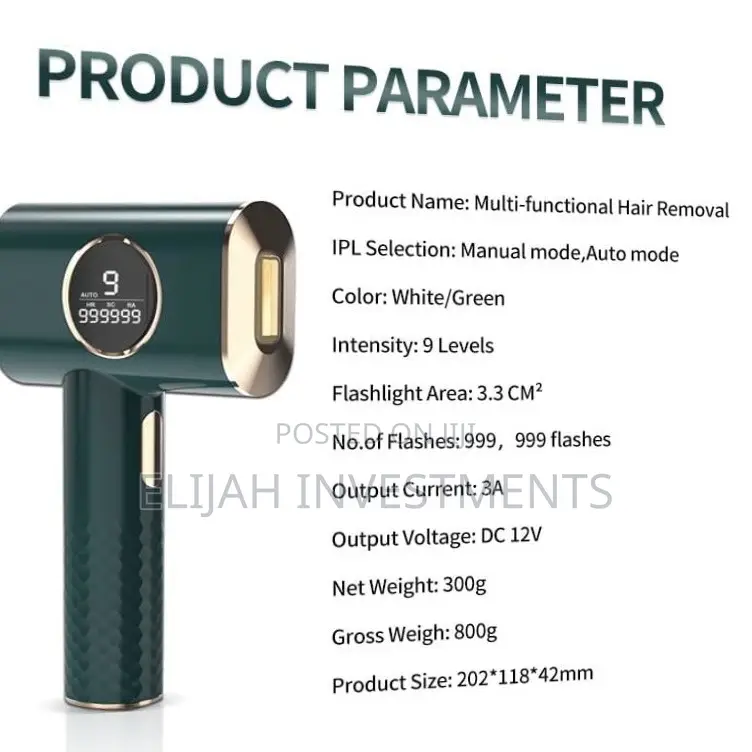 Full Body Painless Hair Removal