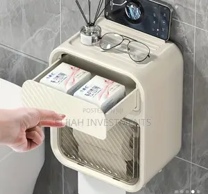 Wall Mounted Bathroom Tissue Holder