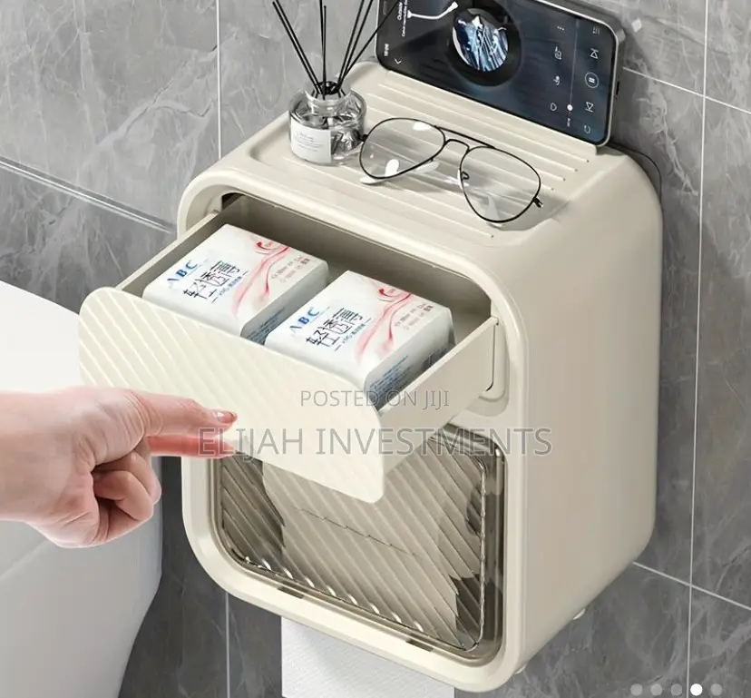 Wall Mounted Bathroom Tissue Holder