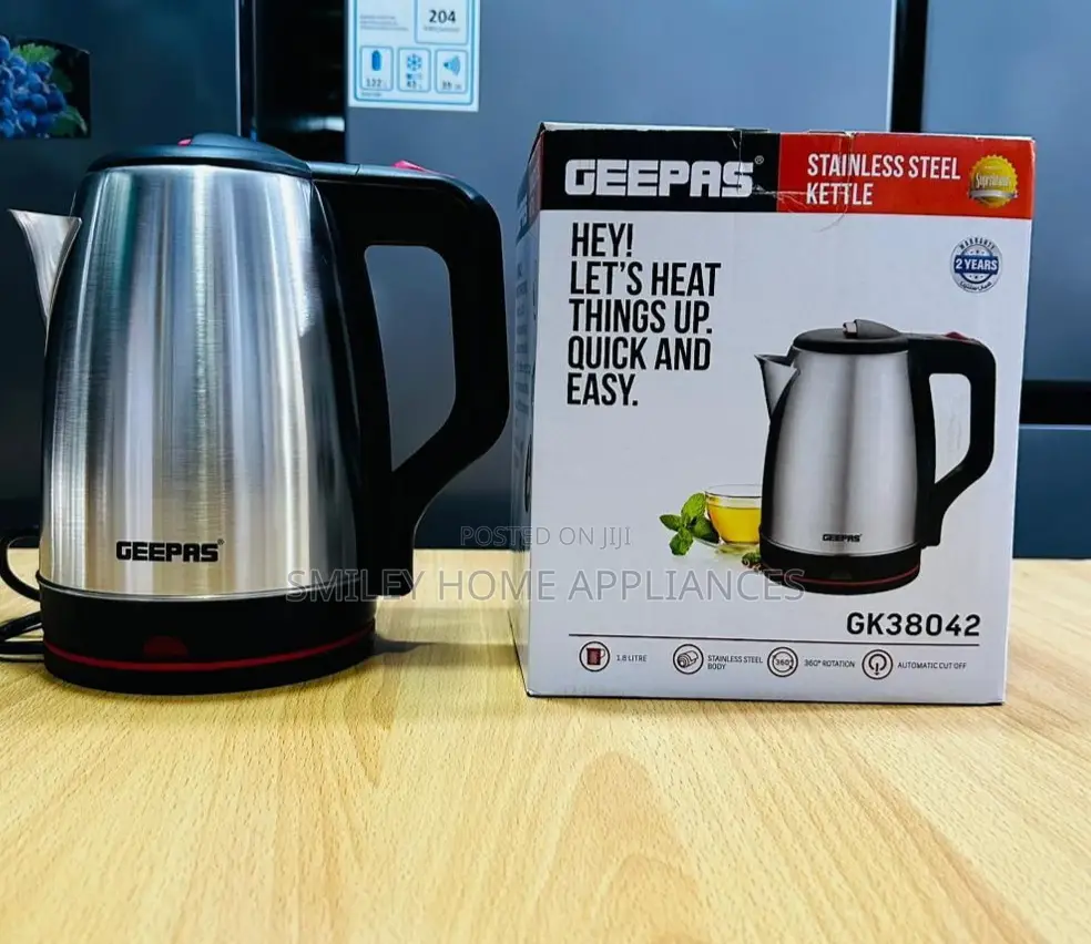 Geepas Water Stainless Steel Kettle